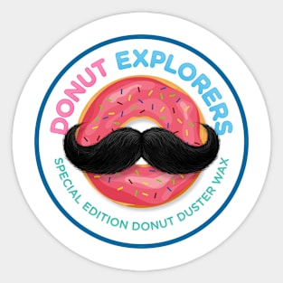 Donut Explorers Special Edition Duster Wax Logo Sticker